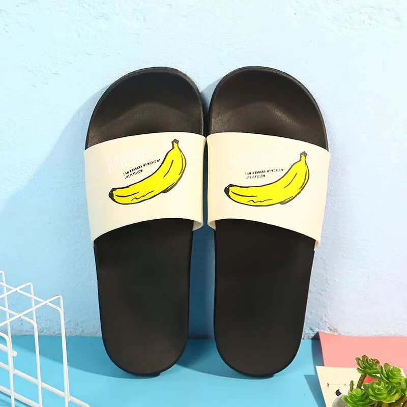 2018 New Women Slippers Fashion Summer lovely Ladies Casual Slip On Fruit jelly Beach Flip Flops Slides Woman Skid Indoor Shoes