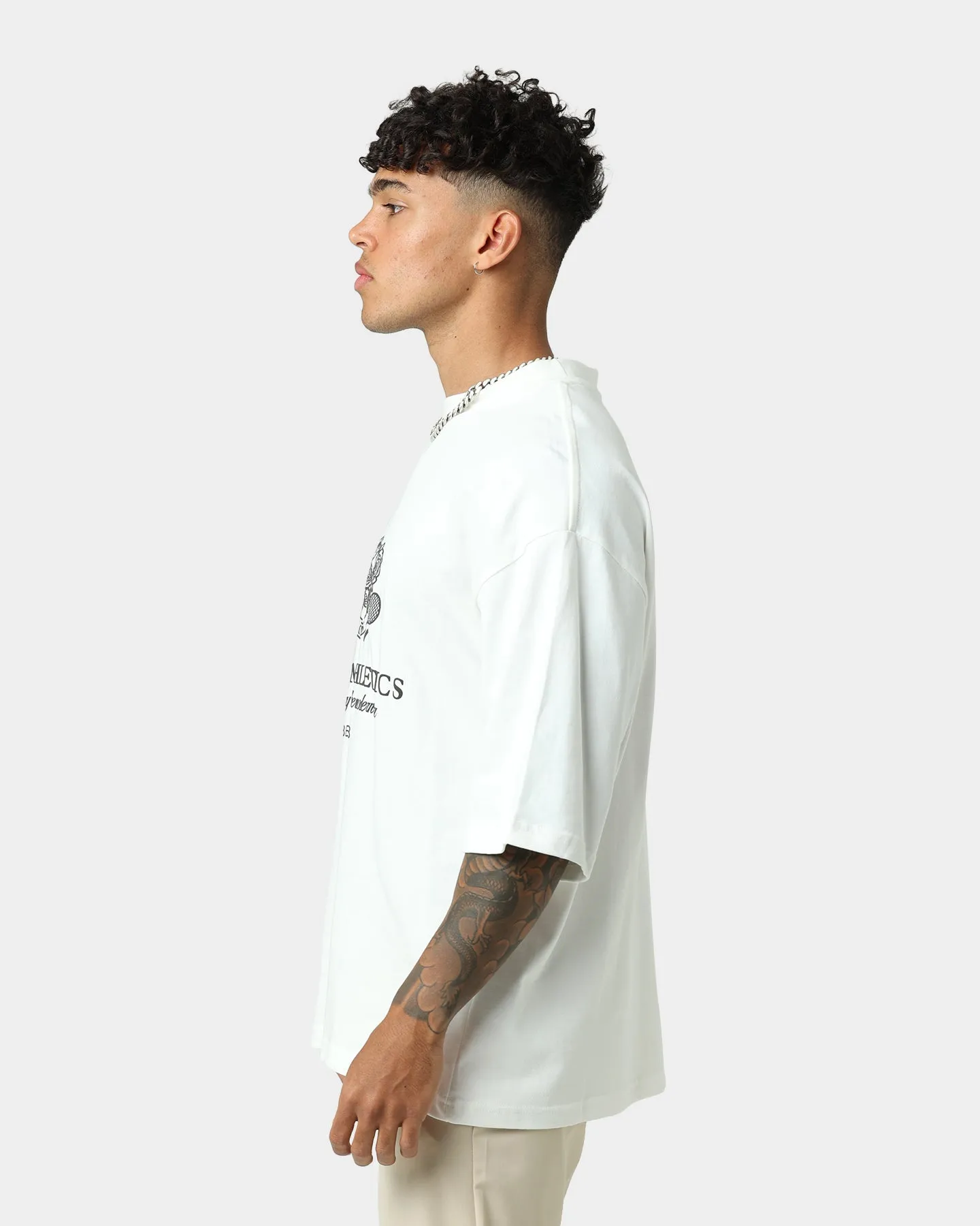 404 Premium Athletics Heritage T-Shirt Off White