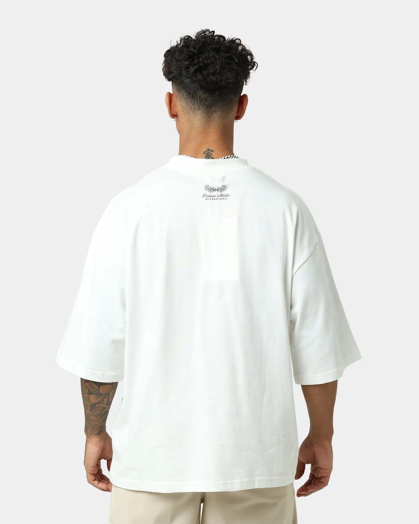 404 Premium Athletics Heritage T-Shirt Off White