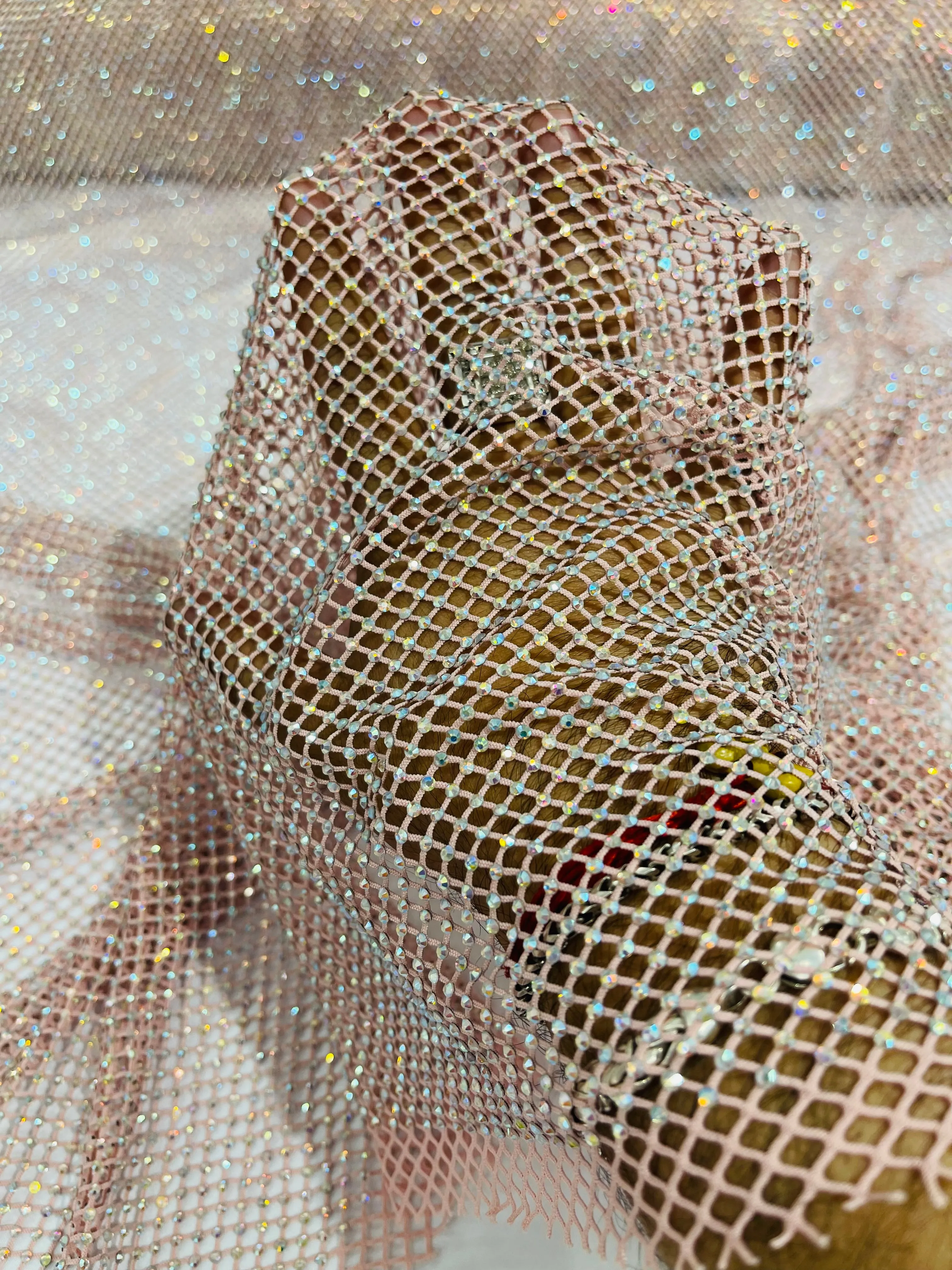 AB RHINESTONES FISH NET (By The Yard)