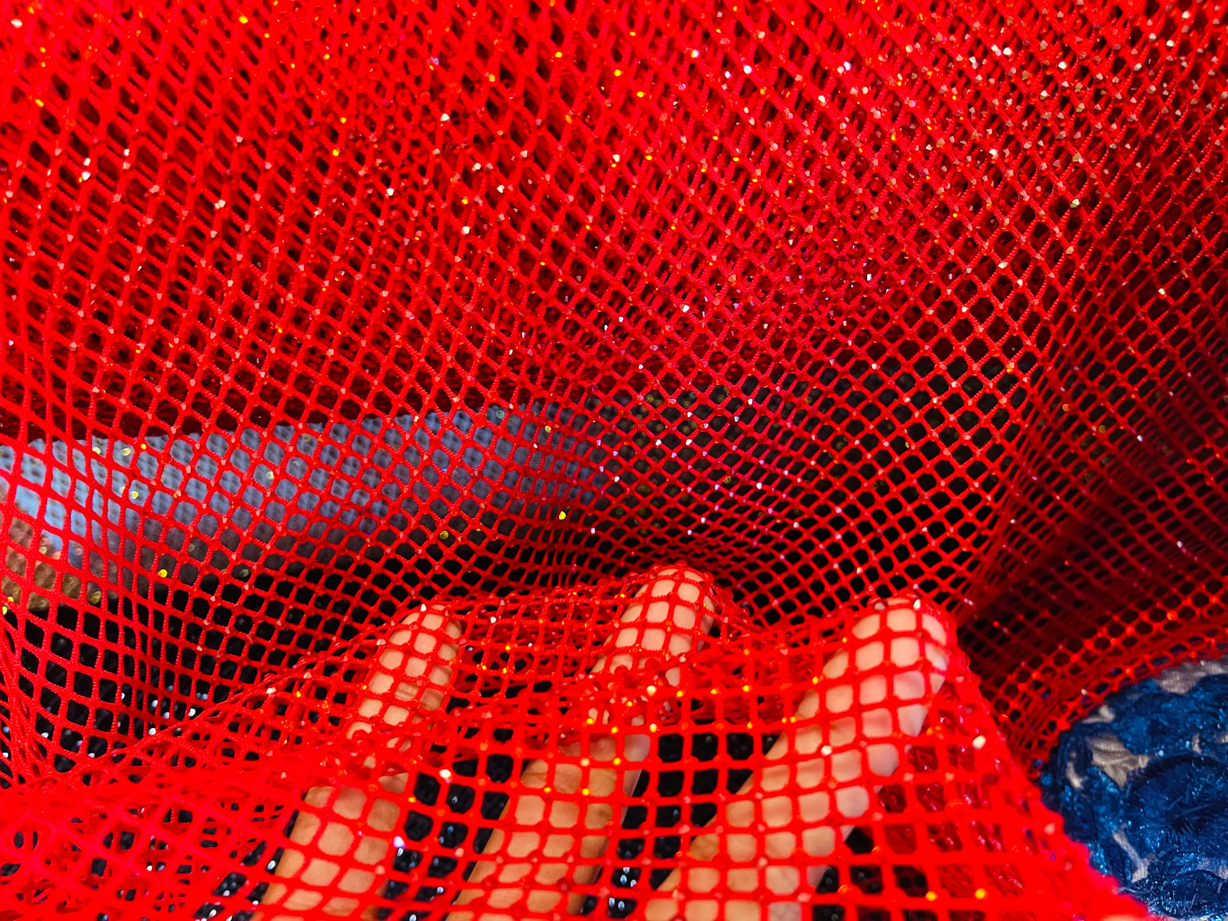 AB RHINESTONES FISH NET (By The Yard)