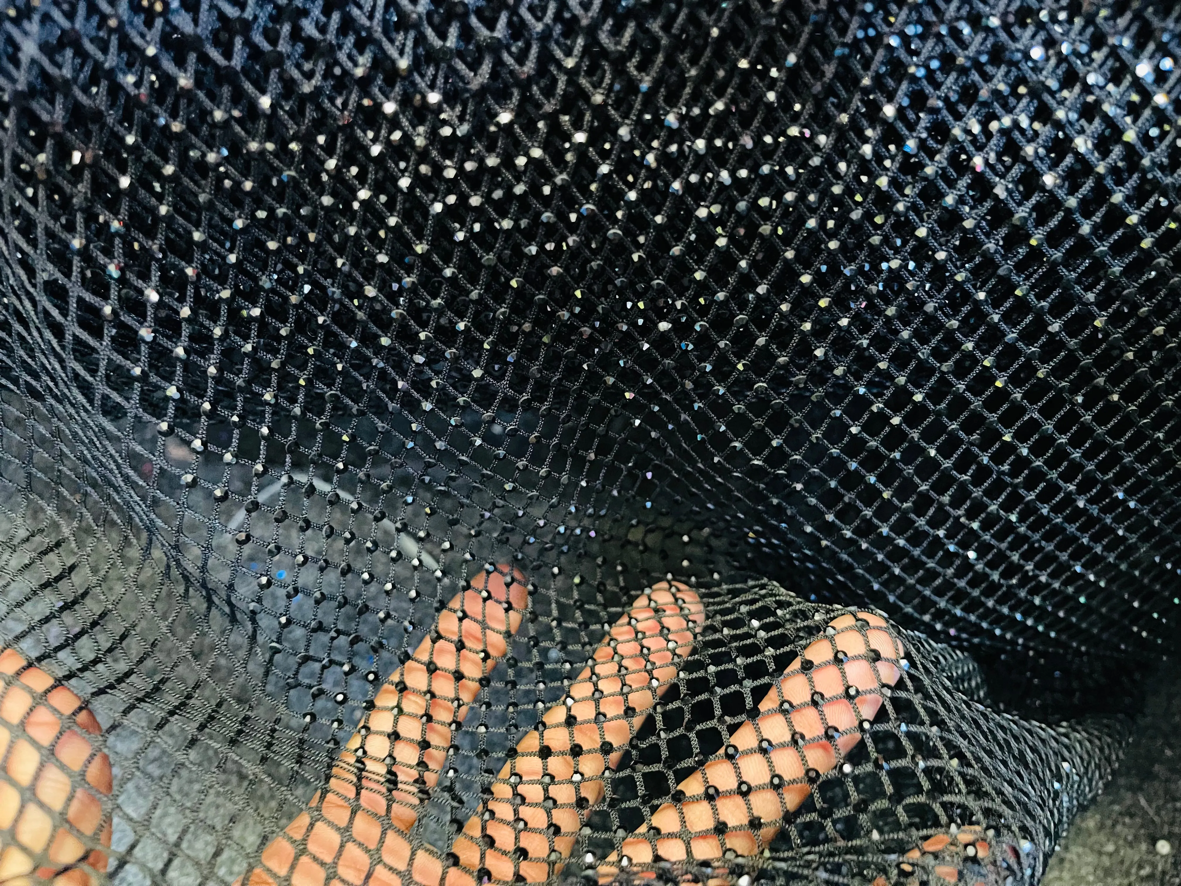 AB RHINESTONES FISH NET (By The Yard)