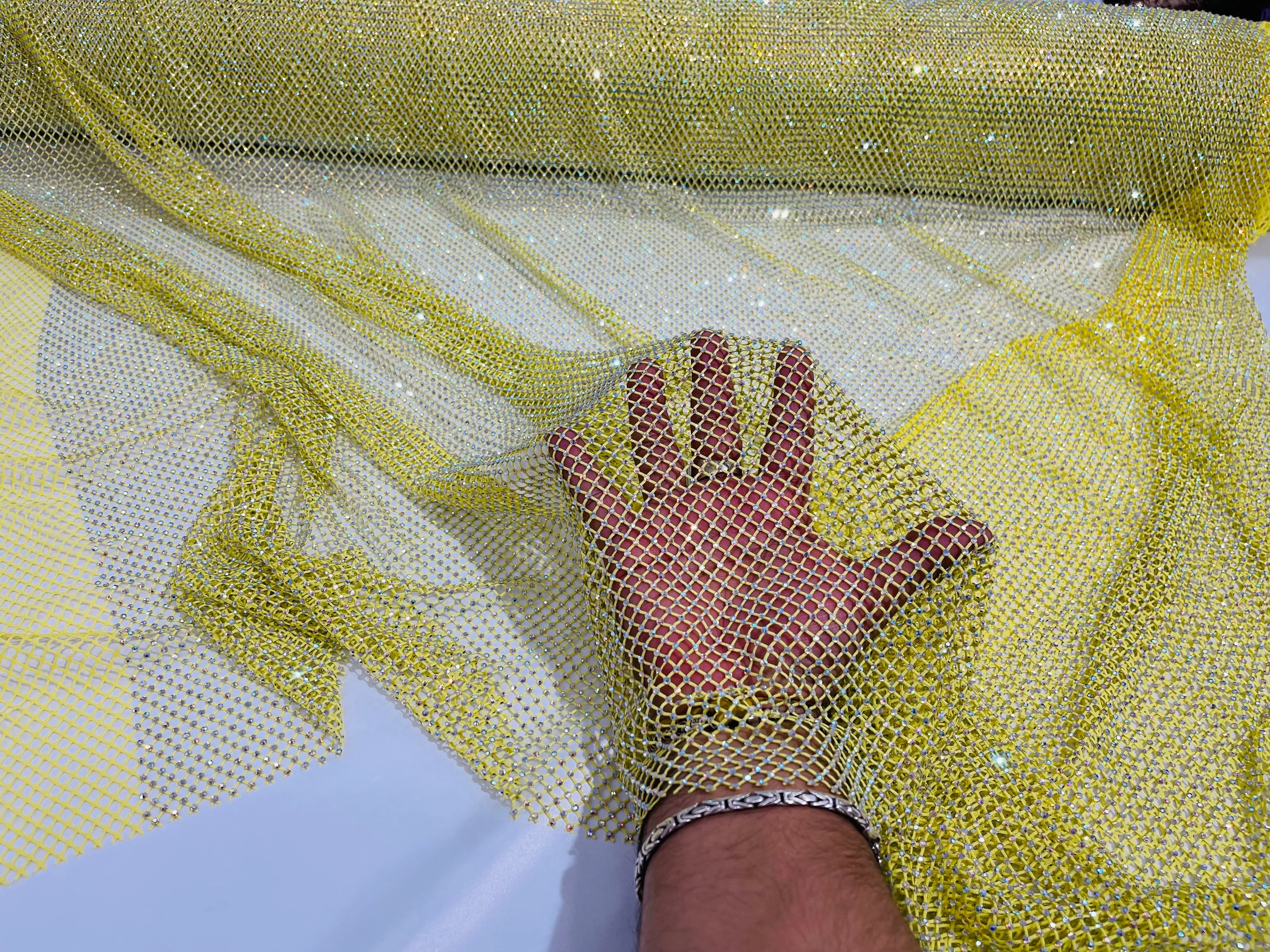 AB RHINESTONES FISH NET (By The Yard)