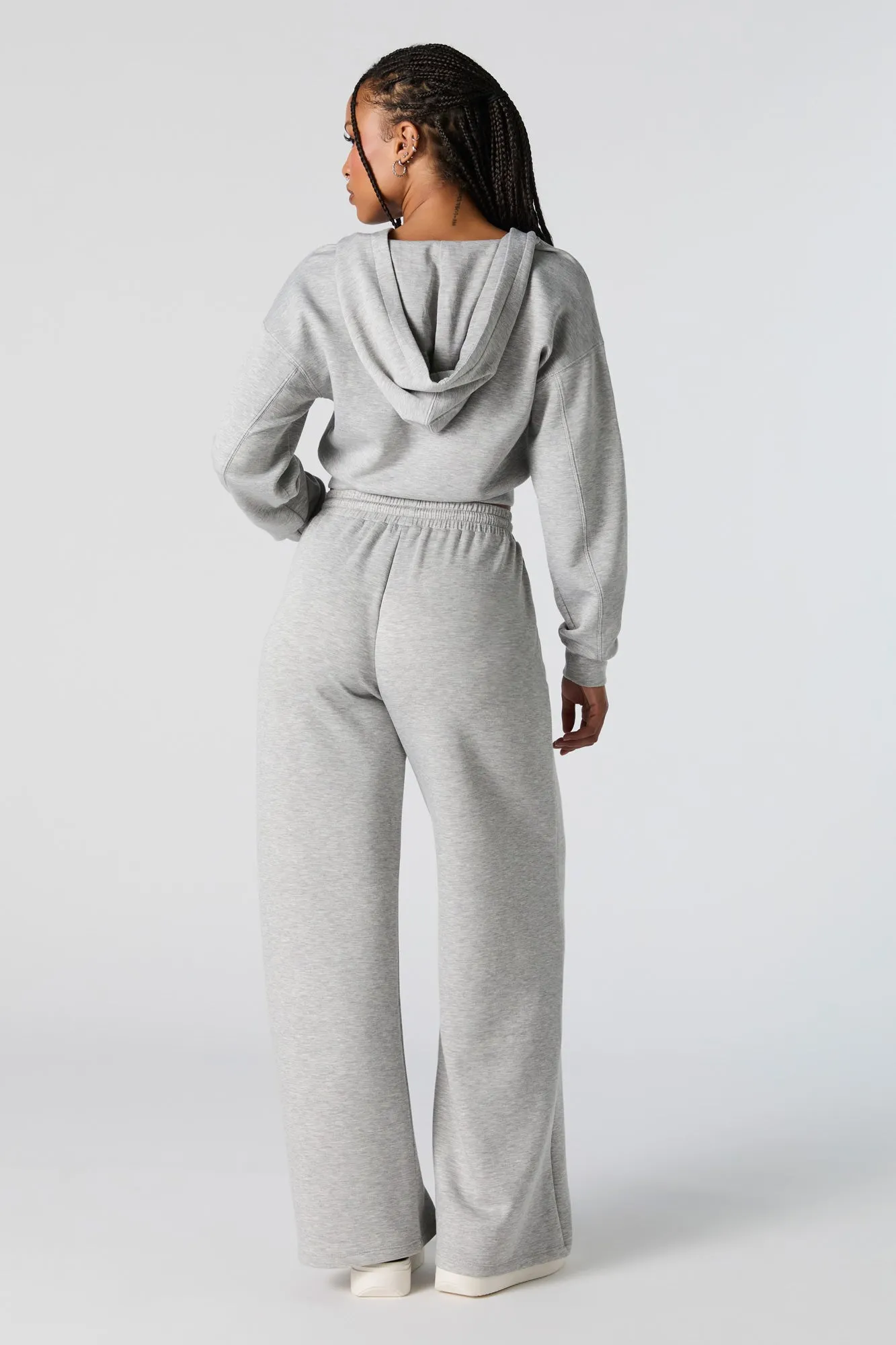 Active Wide Leg Fleece Sweatpant