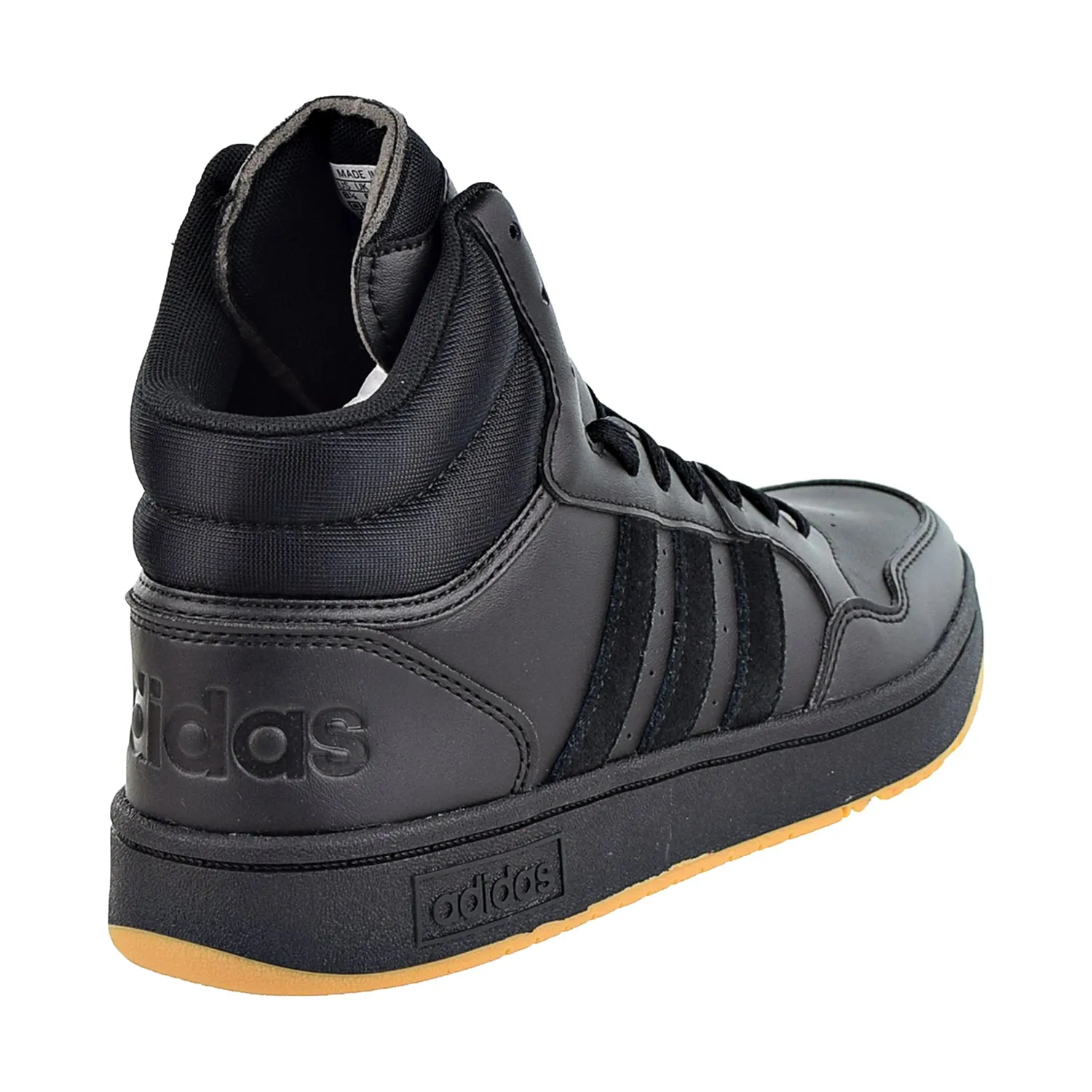 Adidas Hoops 3.0Mid Classic Vintage Men's Shoes Black-Cloud White