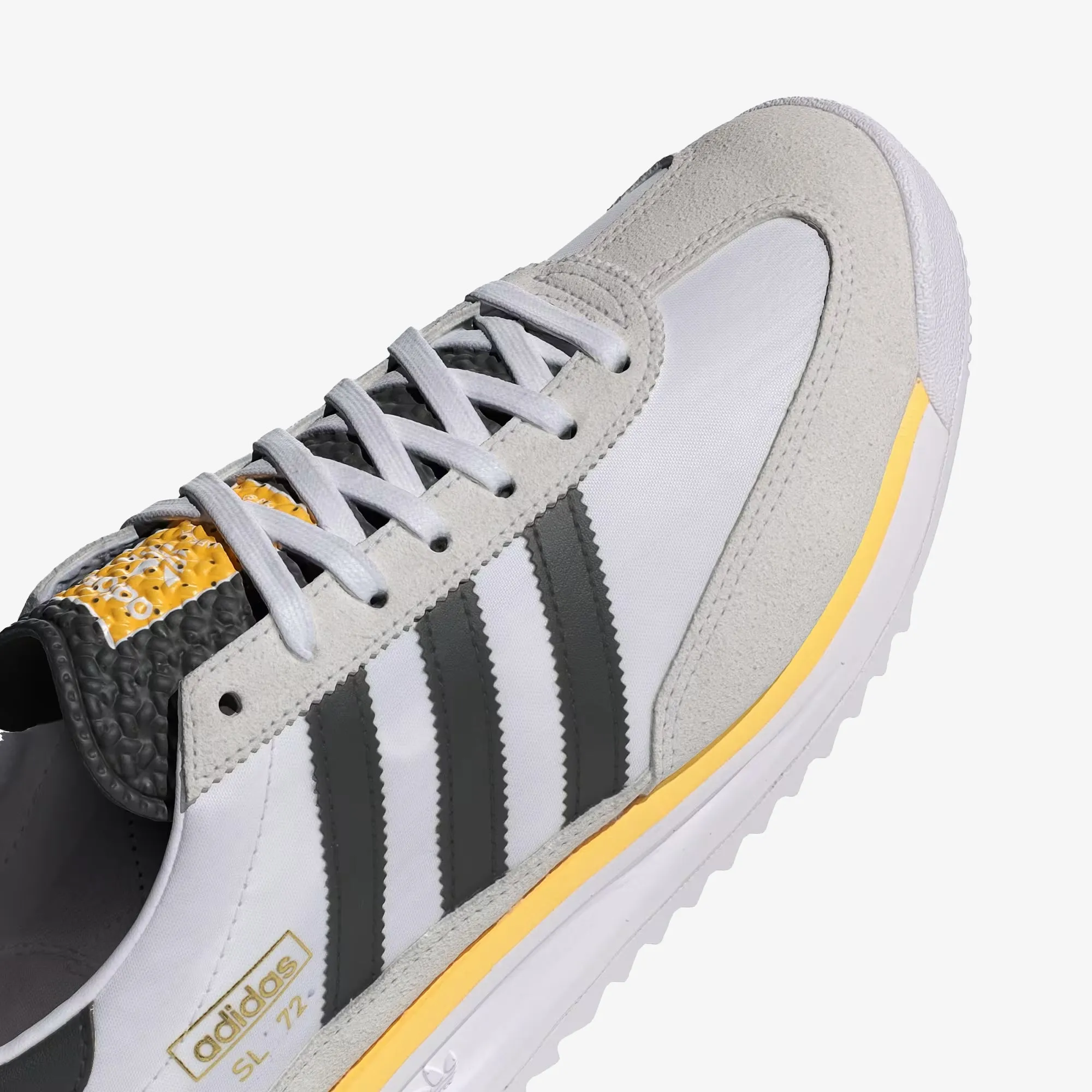 Adidas Originals | SL 72 RS { CLOUD WHITE/CORE BLACK/SPARK