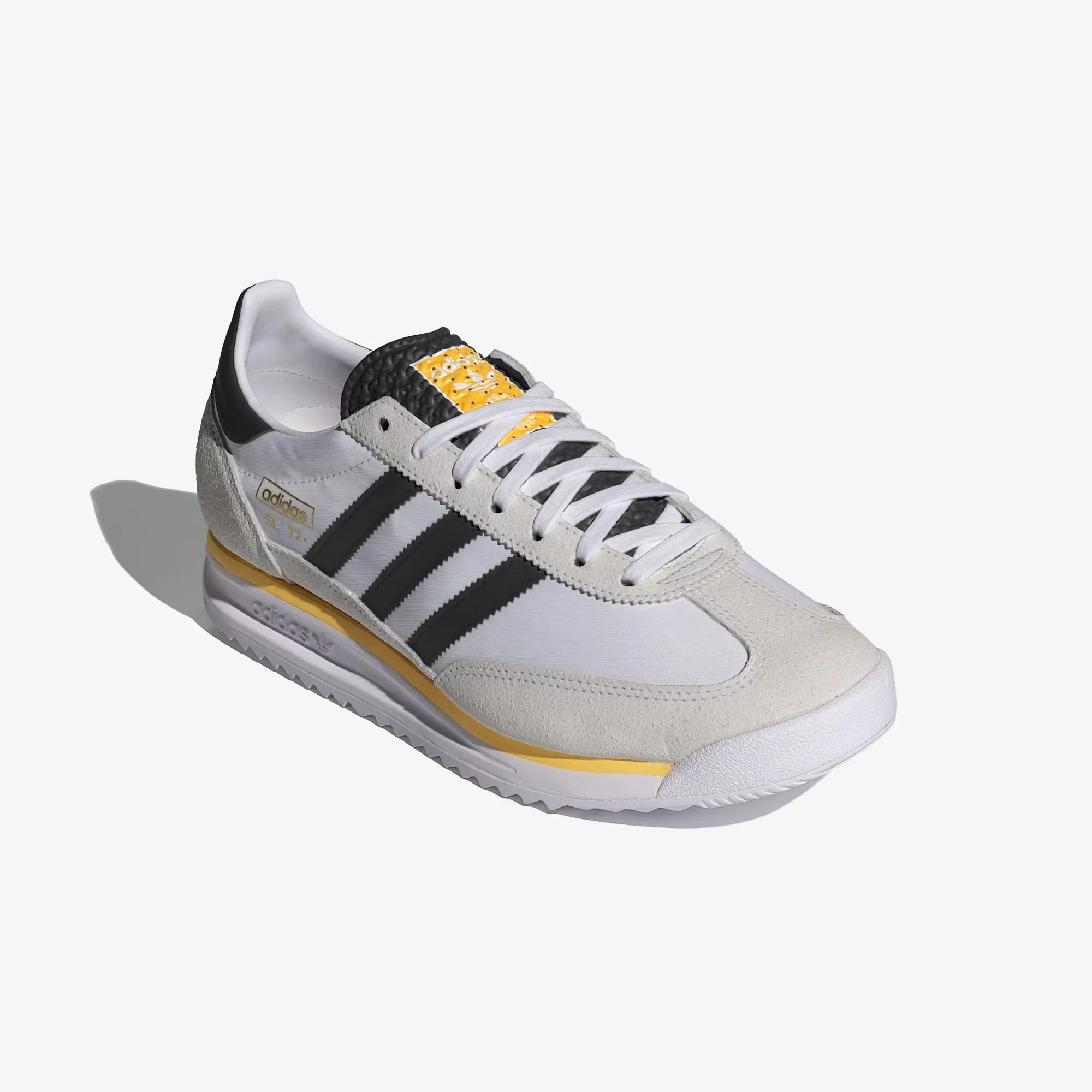 Adidas Originals | SL 72 RS { CLOUD WHITE/CORE BLACK/SPARK