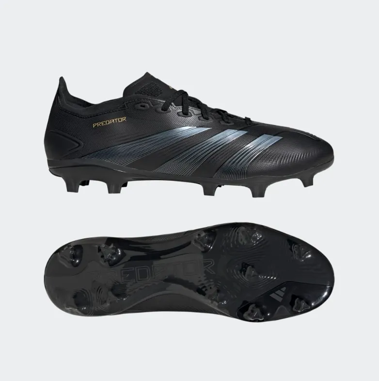 Adidas Unisex Predator League FG Black/ Carbon/ Gold