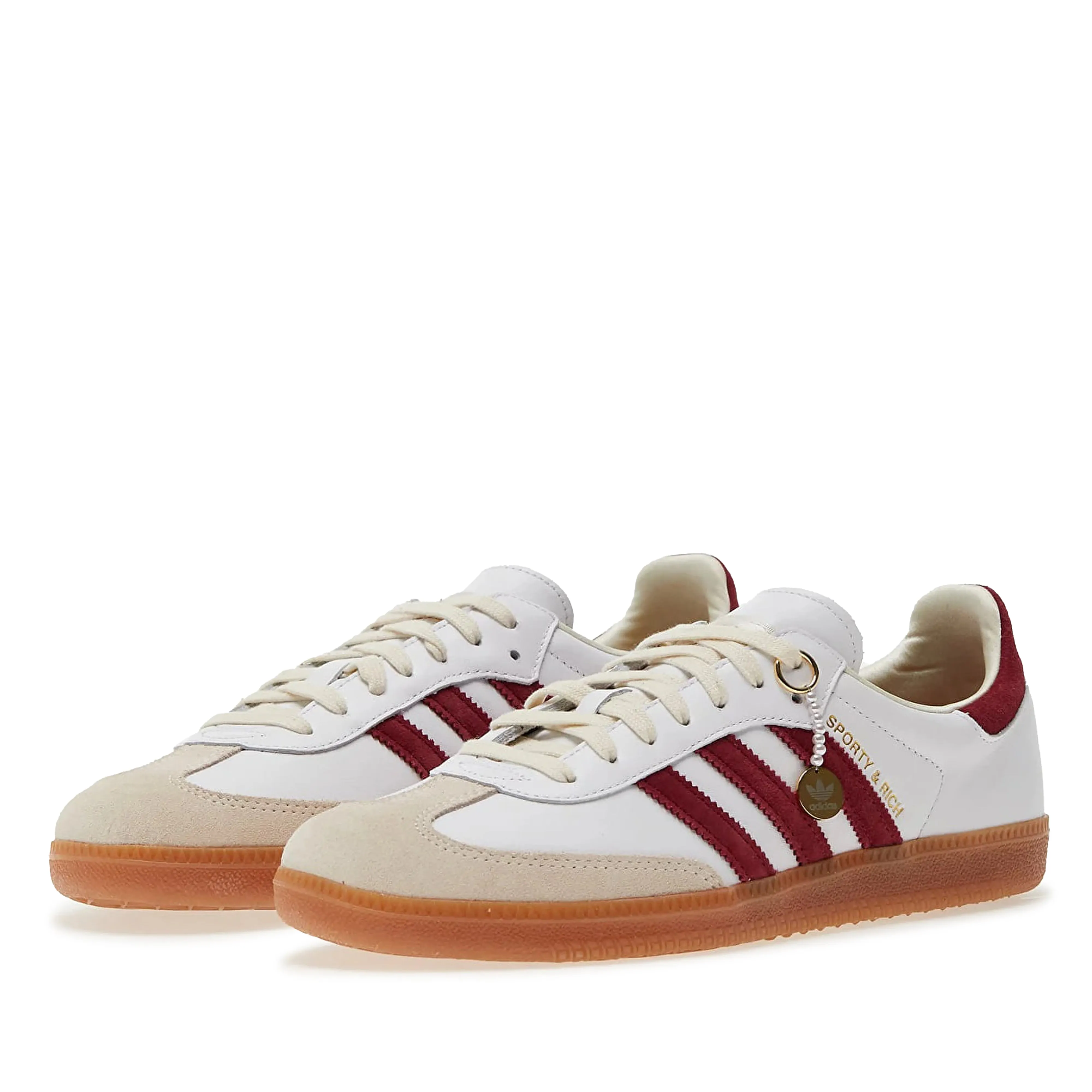 Adidas - Women's Samba OG Sporty & Rich - (White/Red)