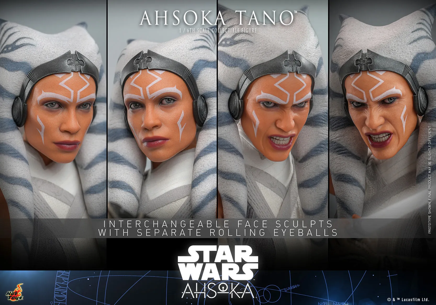 Ahsoka Tano 1/6 Scale Figure by Hot Toys