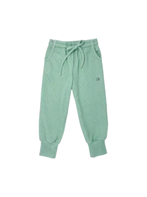 Aiden Jogger Pant | Green Mini Gingham (7-8)