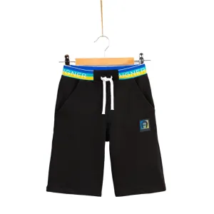 Aigner Kids Boy's Cotton Logo Shorts