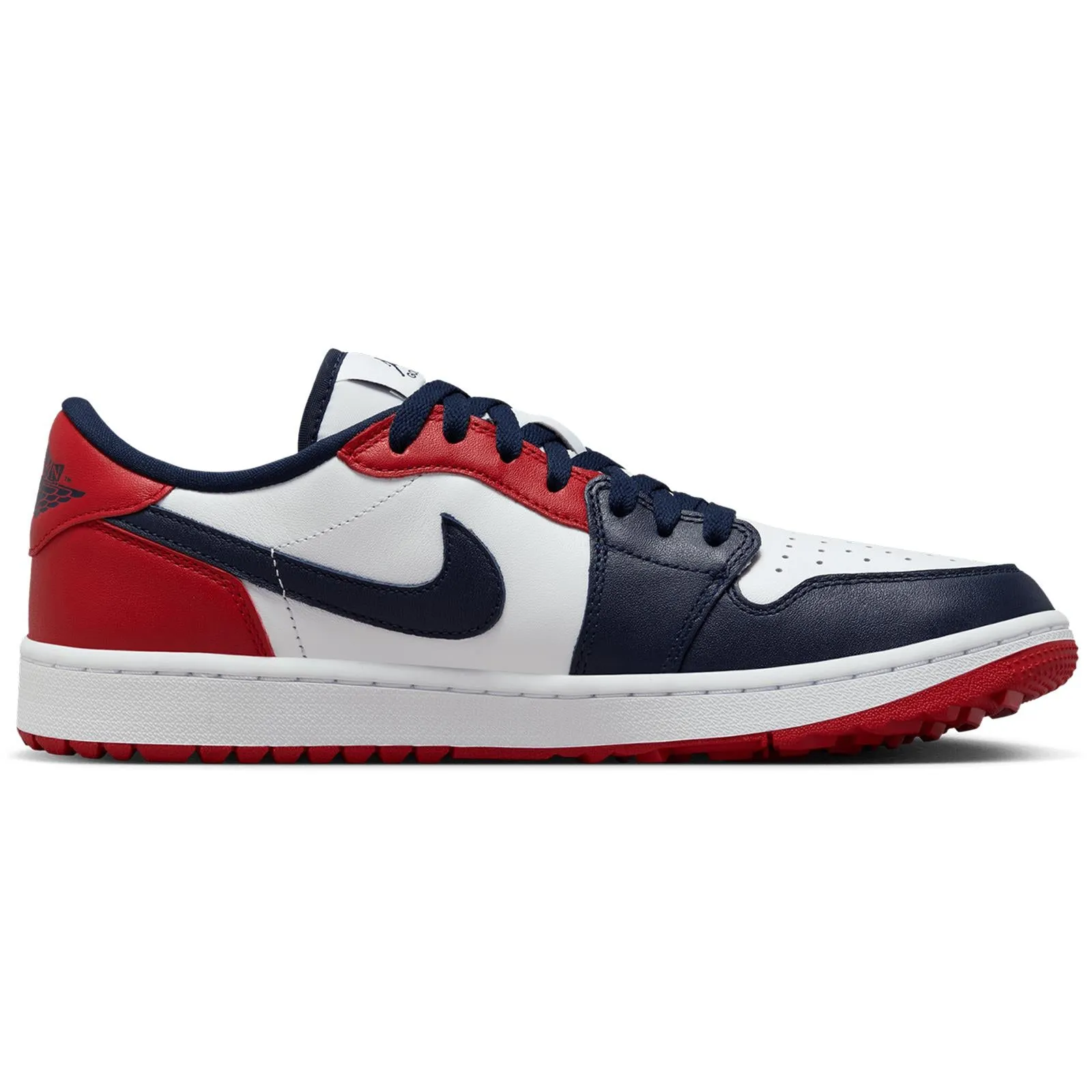 Air Jordan 1 Low Golf Shoes White/Red - AW24