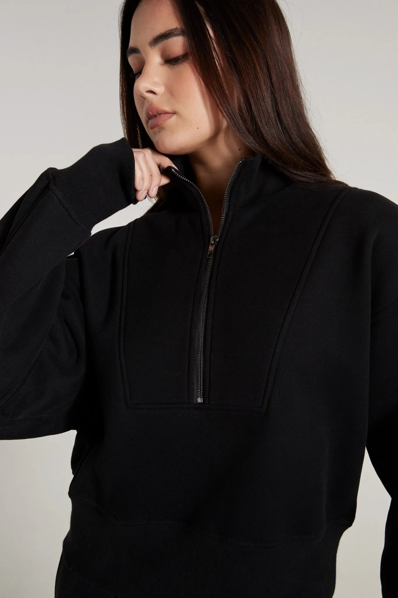 All Fenix Track 1/2 Zip Sweater