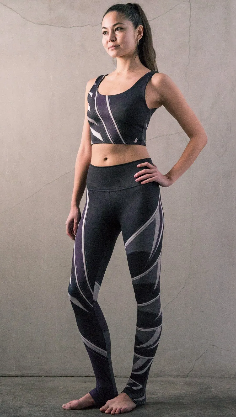 Amethyst Moto - Athleisure Leggings - CUSTOM ORDER