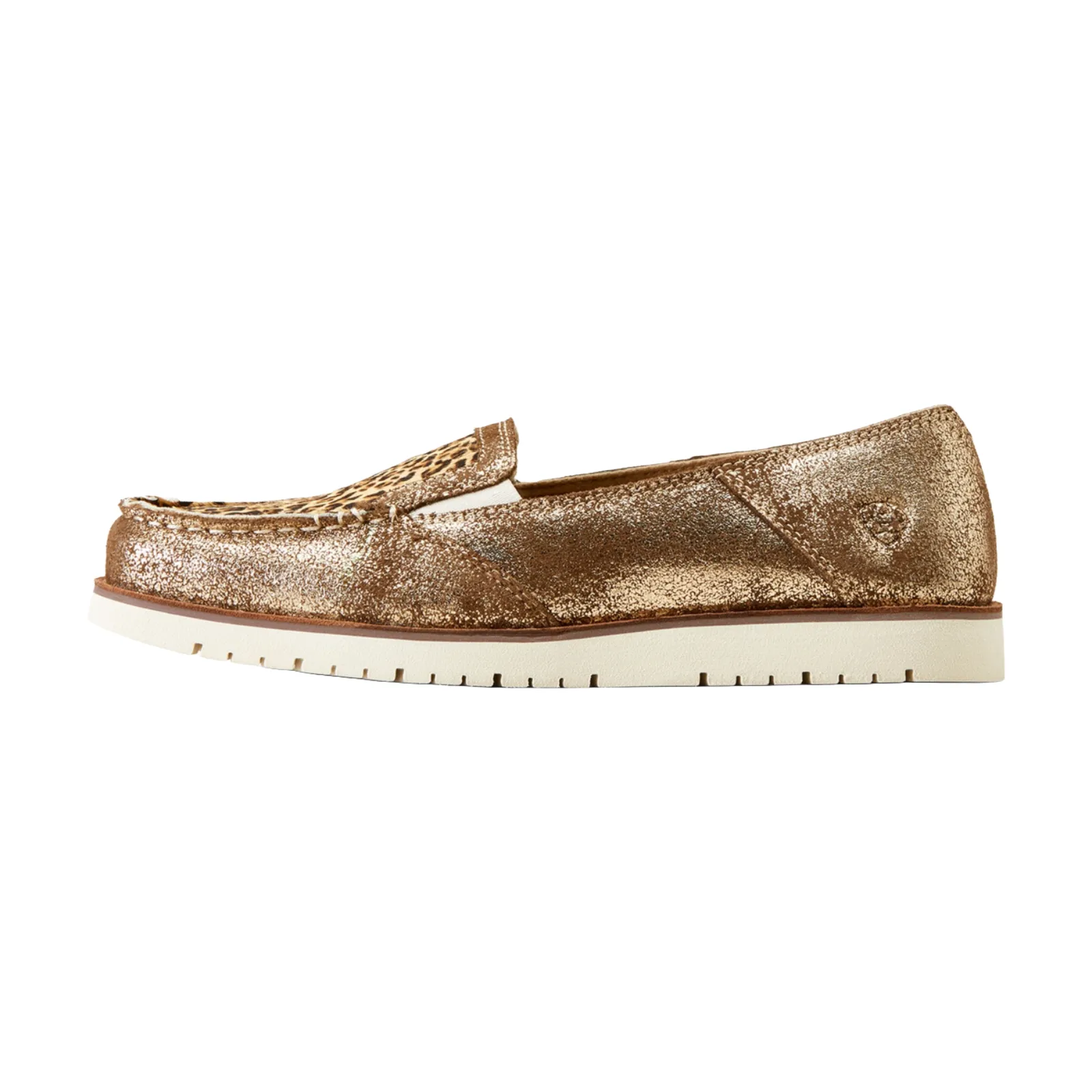 Ariat Ladies Golden Brown Easy Flex Wide Square Toe Cruisers 10046935