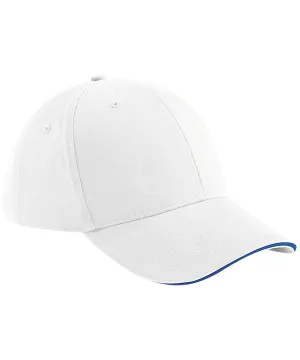 Athleisure 6-panel cap | White/Bright Royal