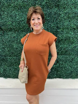 Athleisure Cap Sleeve Dress