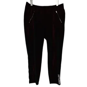 Athleta Pants Front Zipper Pockets in Color Black Size 14