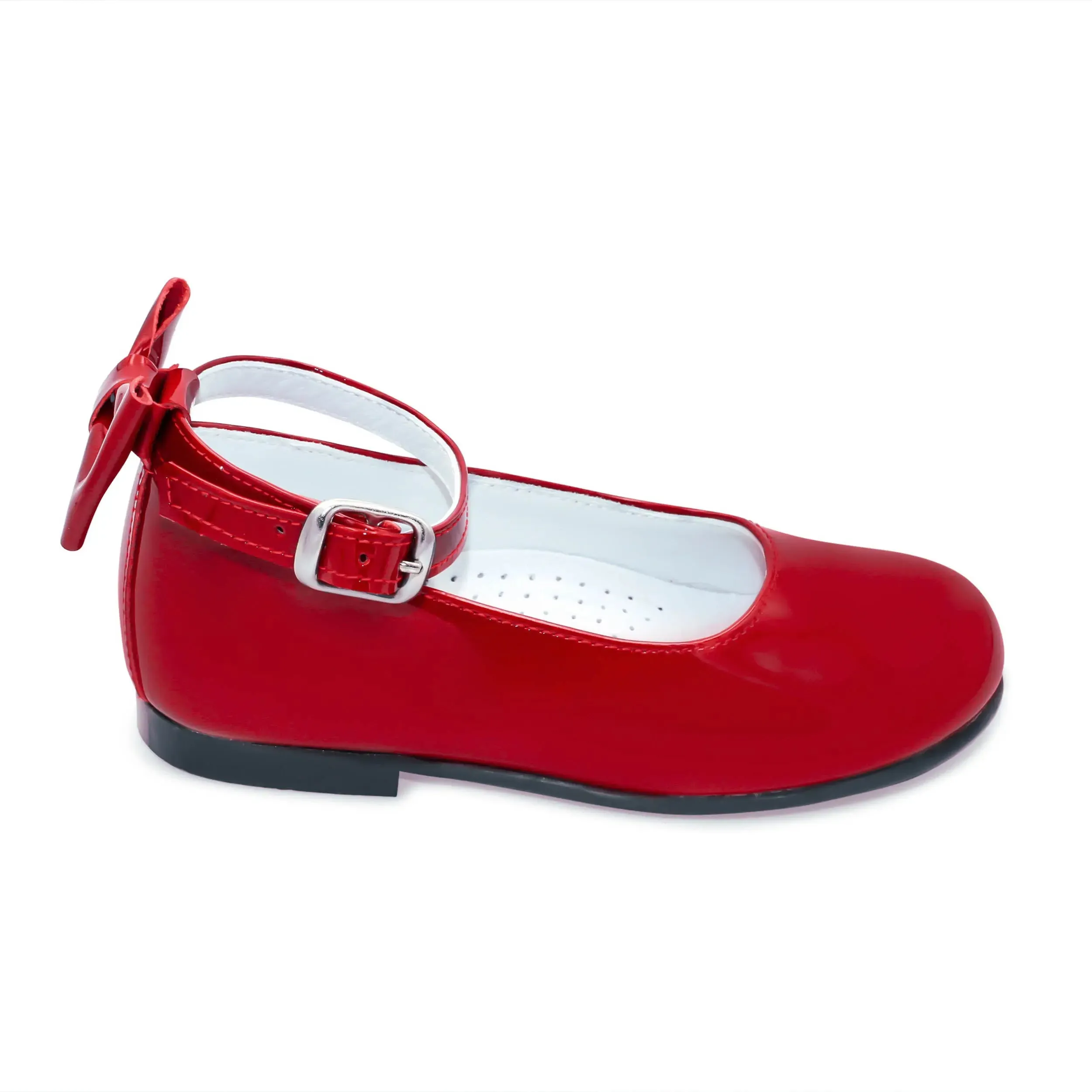 Ava - Red Patent Leather Mary Jane Shoes