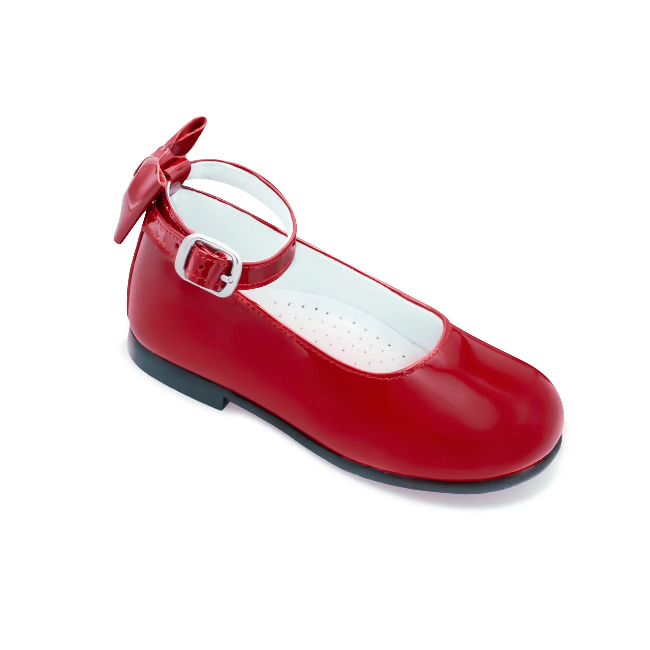 Ava - Red Patent Leather Mary Jane Shoes