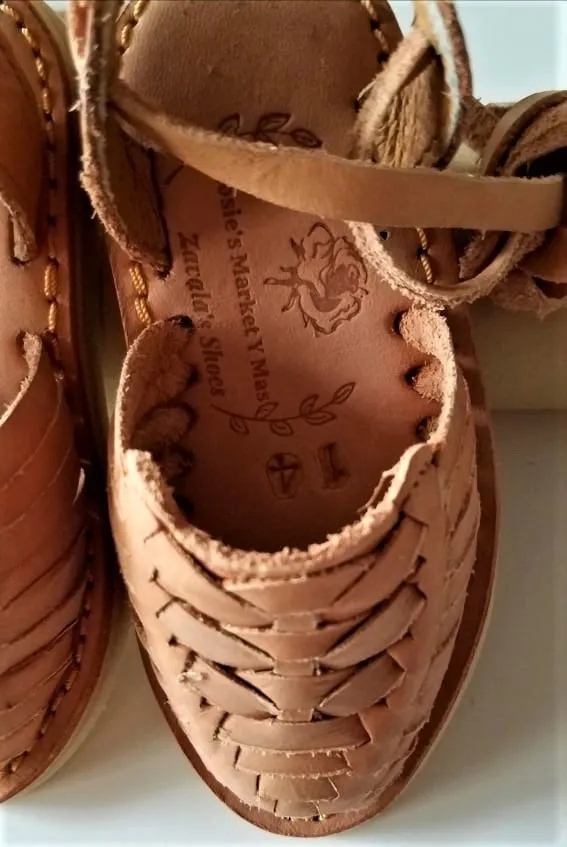 Beautiful Handmade  Lace up Huaraches for Babies & Toddlers