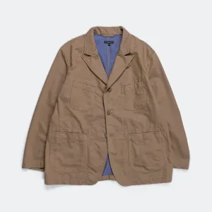 Bedford Jacket - Khaki/Blue PC Iridescent Heavy Twill