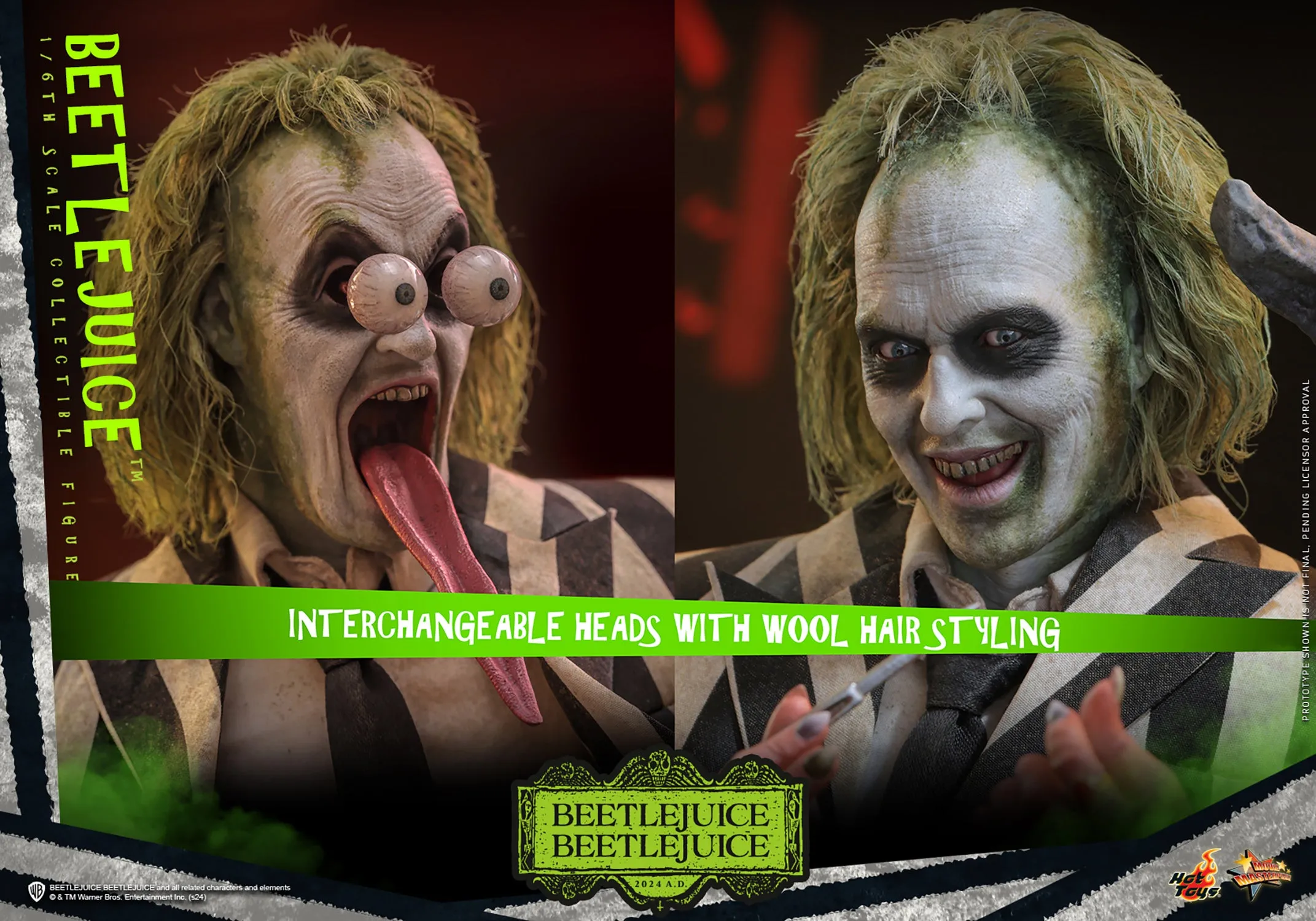 Beetlejuice 1/6 Scale Figure