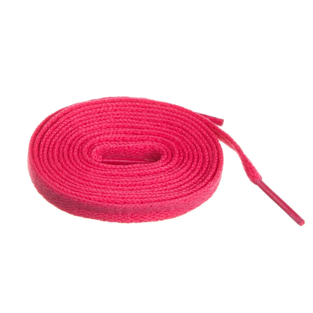 Birch's Flat 5/16" Shoelaces - Cerise