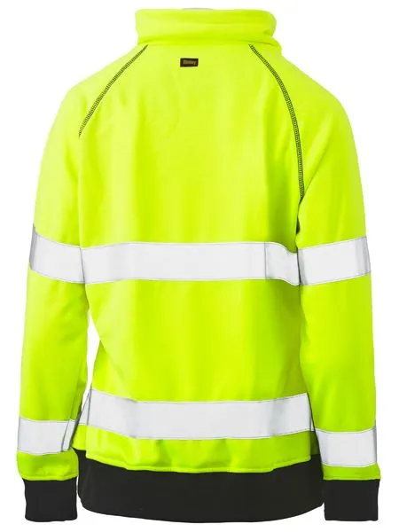 Bisley Womens Taped Hi Vis Fleece Jumper (BKL6818T)