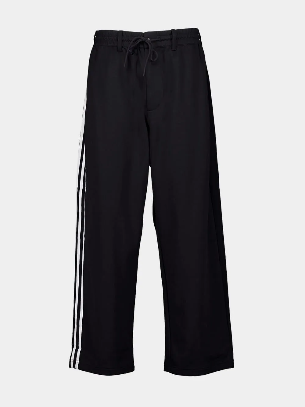 Black 3-Stripes Track Pants