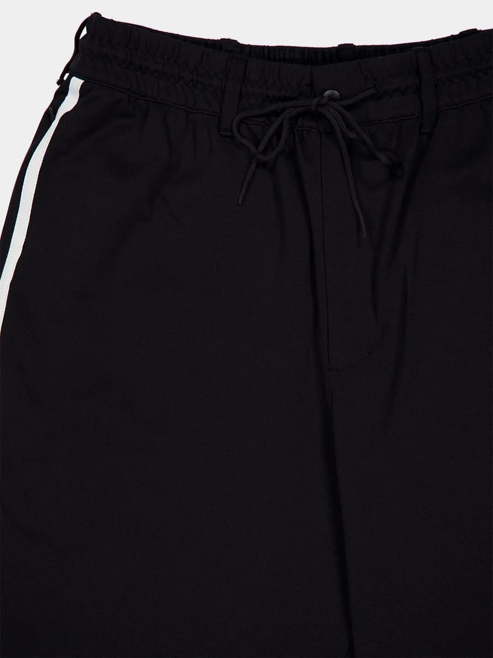 Black 3-Stripes Track Pants