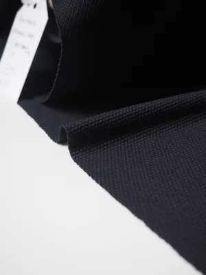 Black Textured Swim Performance Jersey