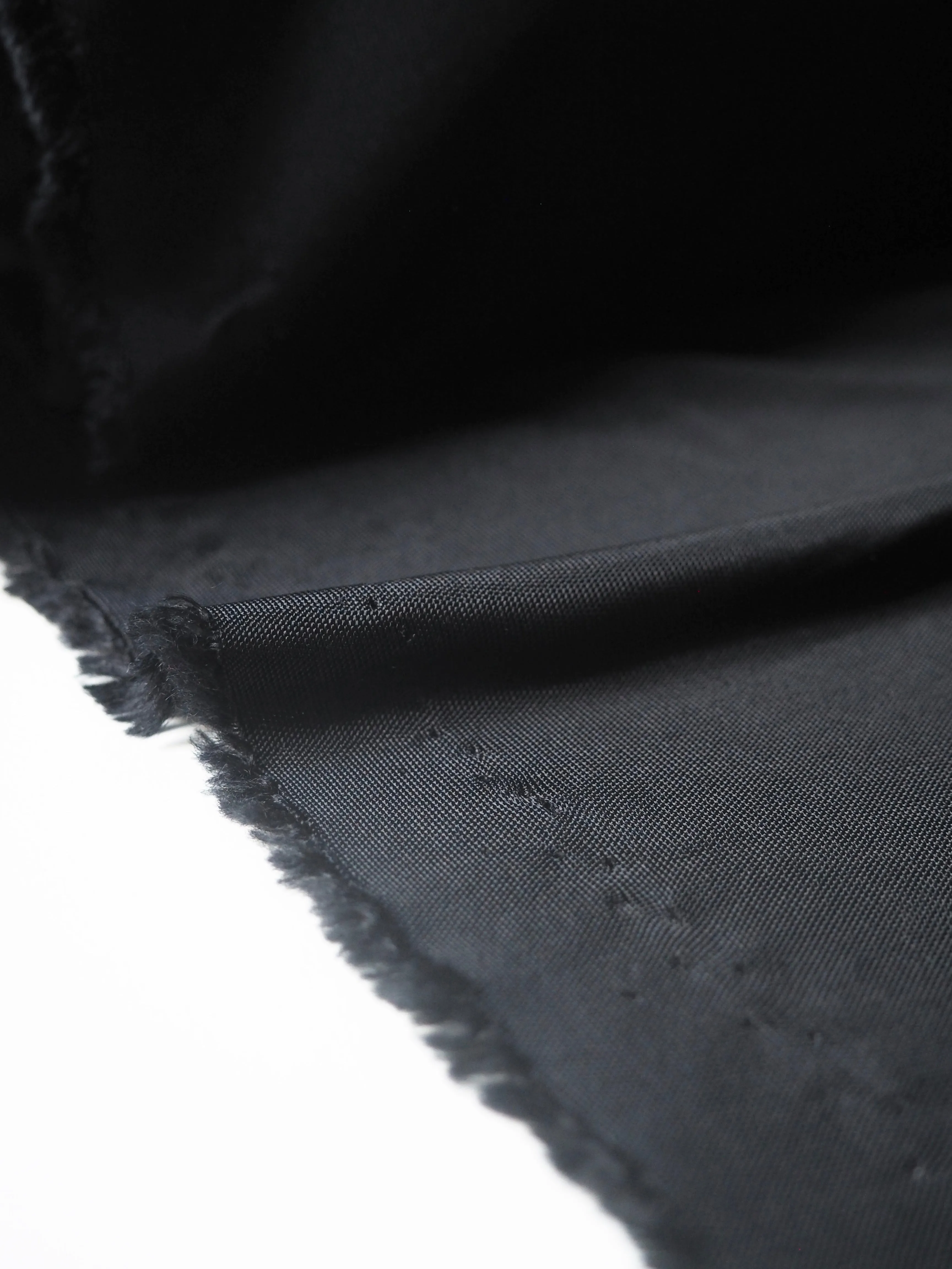 Black Viscose Slinky Interlock Jersey