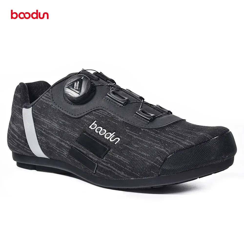 Boodun 1212 Non Lock Riding Men's Assisted Road Professional  Mountain Bike Shoes