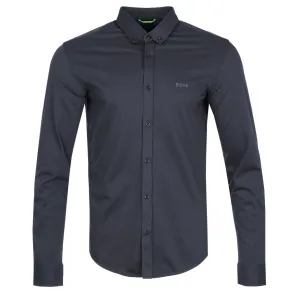 BOSS Biado R Shirt in Navy