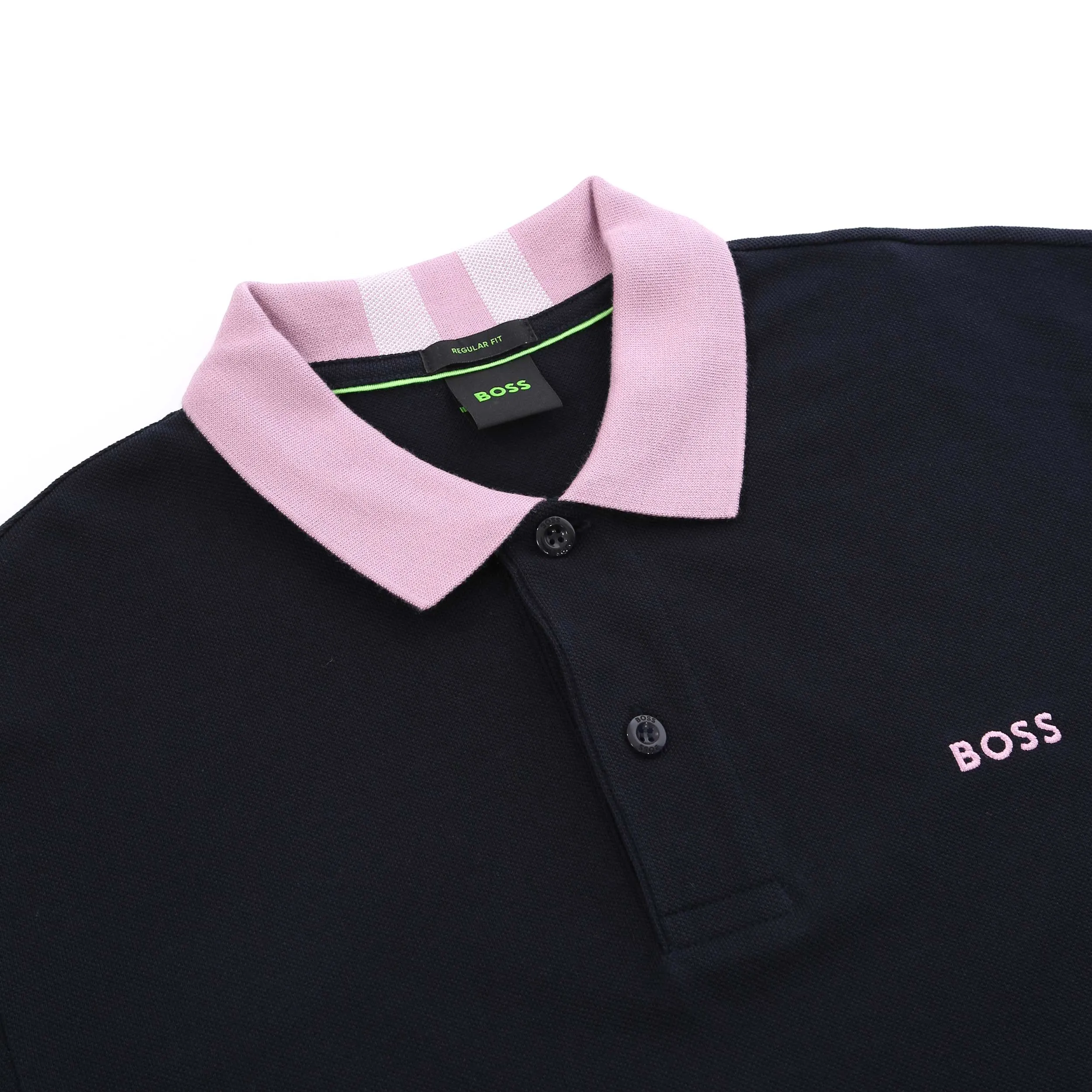 BOSS Paddy 8 Polo Shirt in Navy