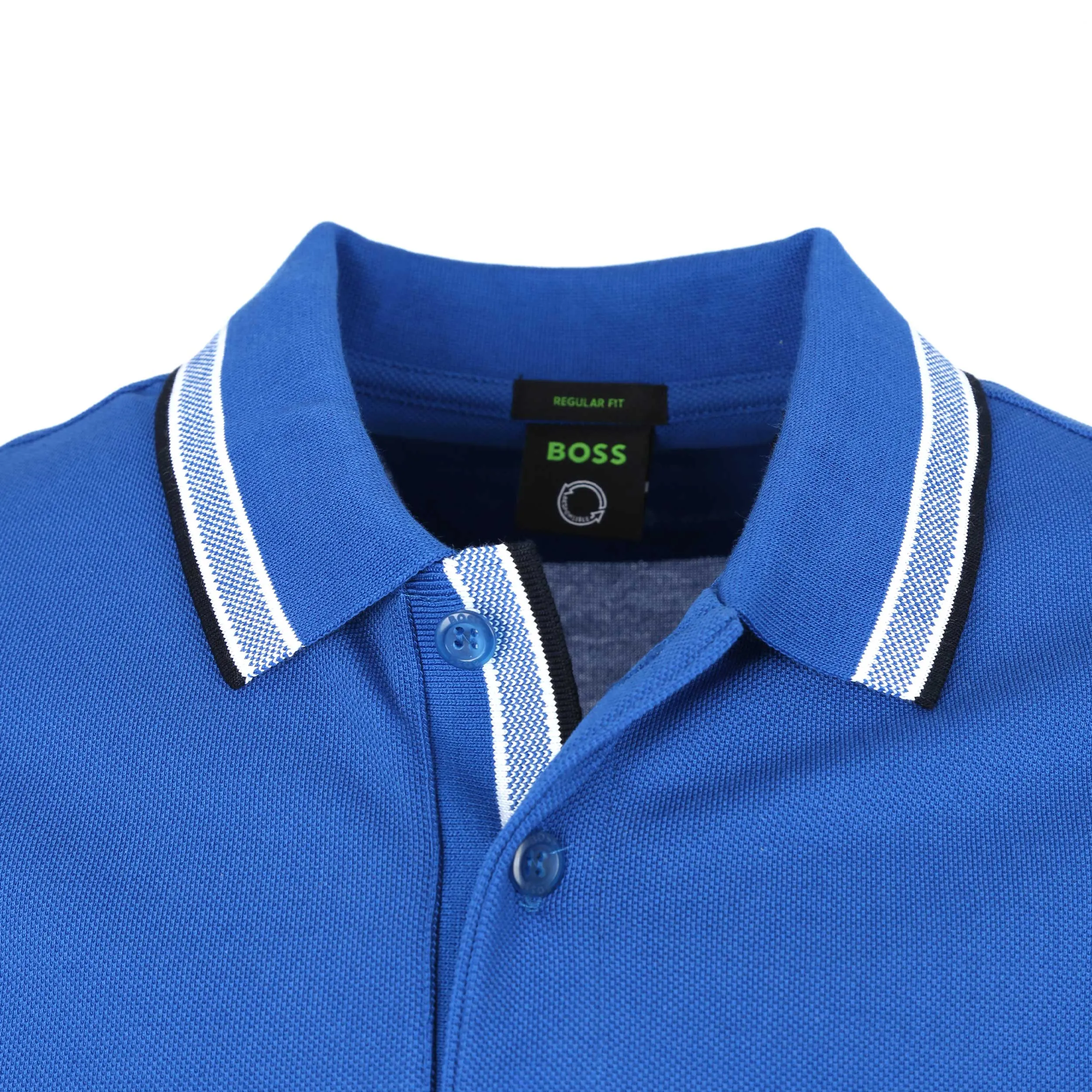 BOSS Paddy Polo Shirt in Bright Blue