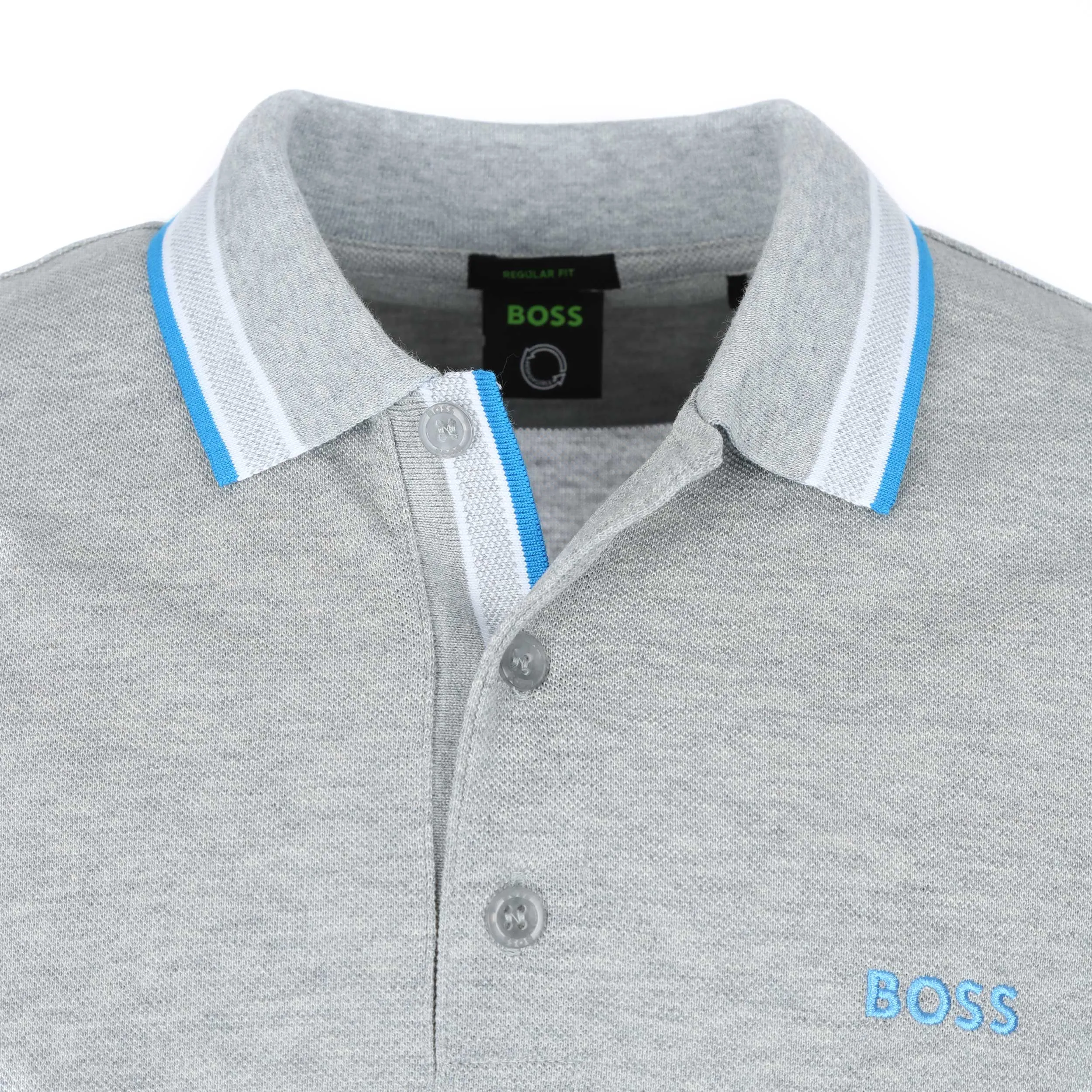 BOSS Paddy Polo Shirt in Grey