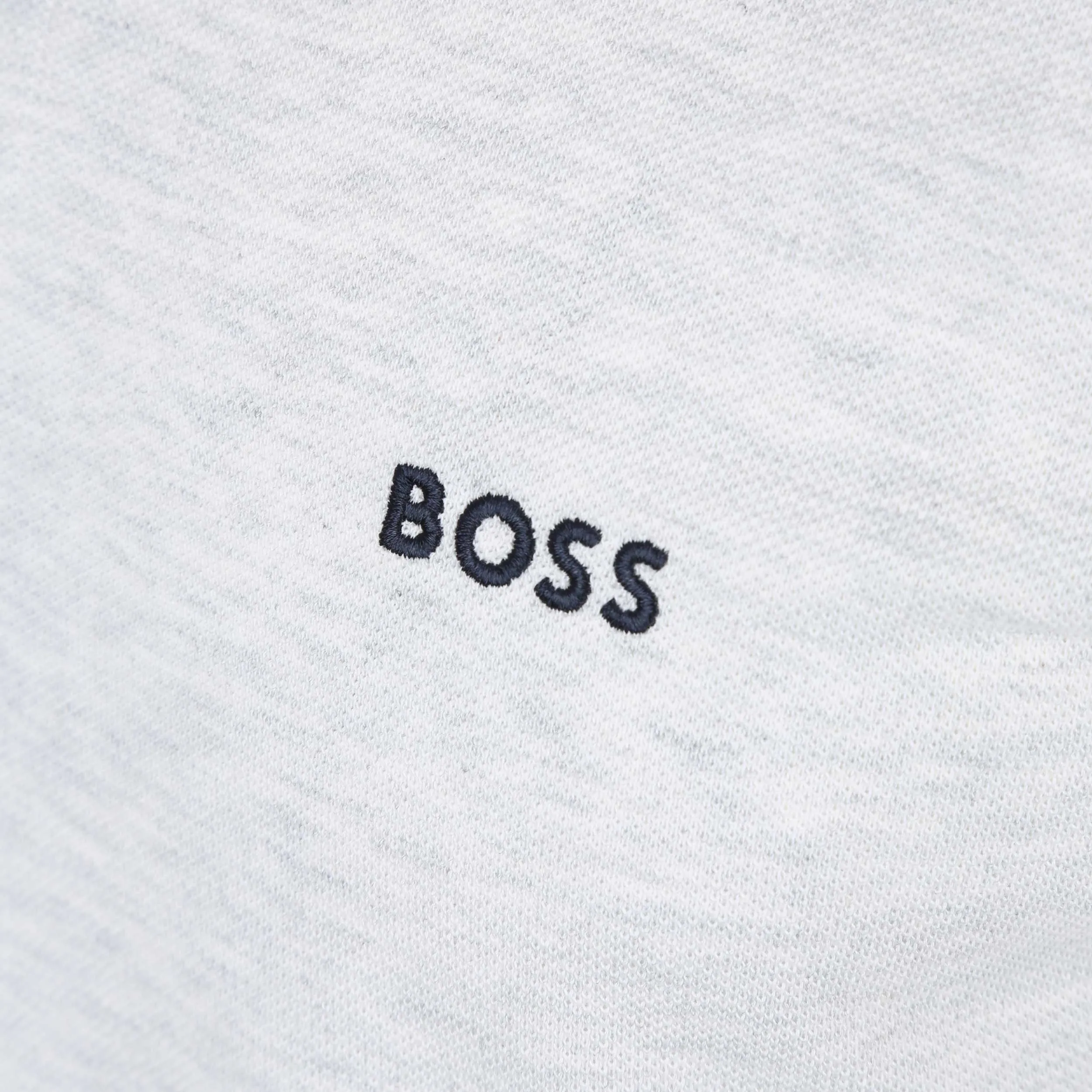 BOSS Paddy Polo Shirt in Light Grey