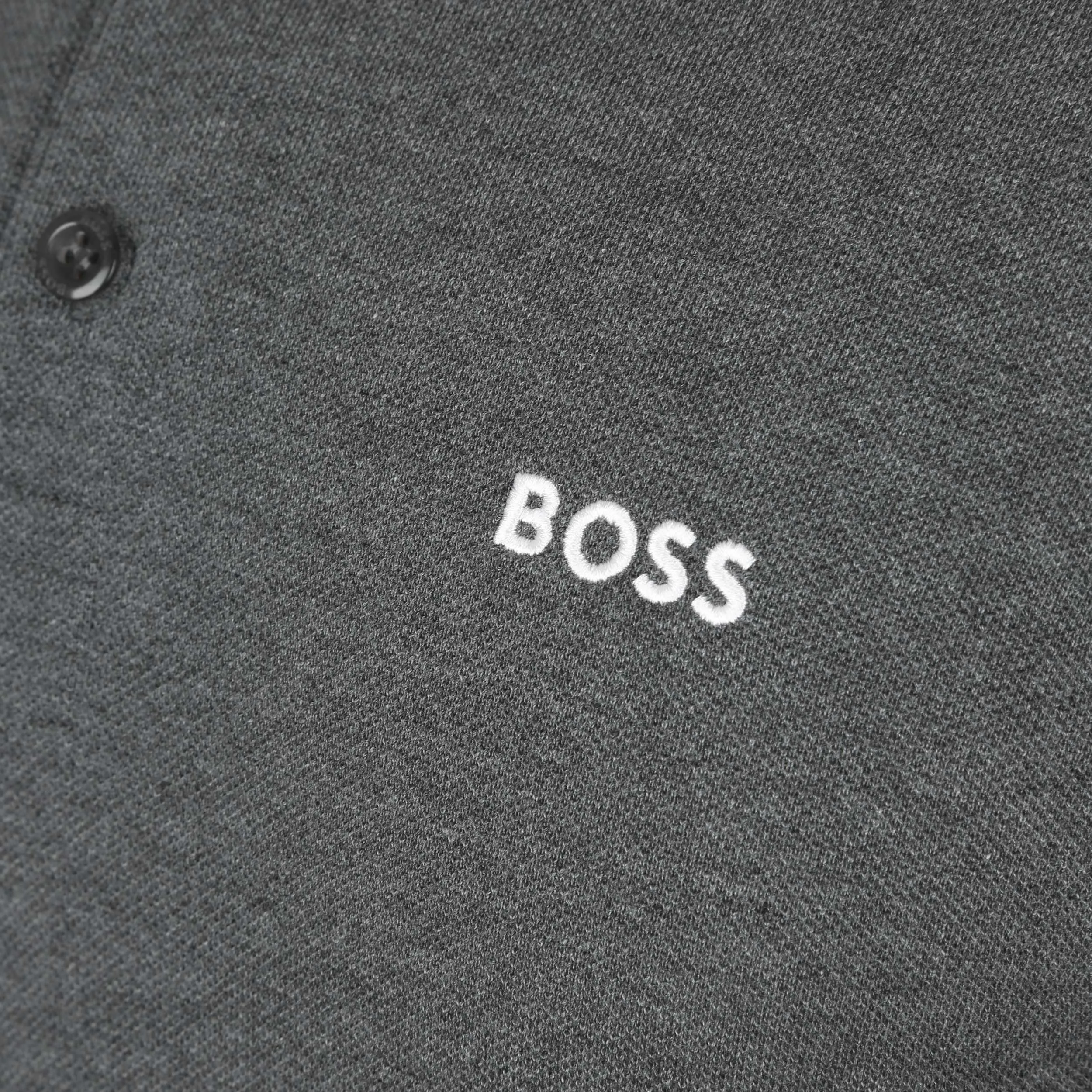 BOSS Paddy Polo Shirt in Mid Grey