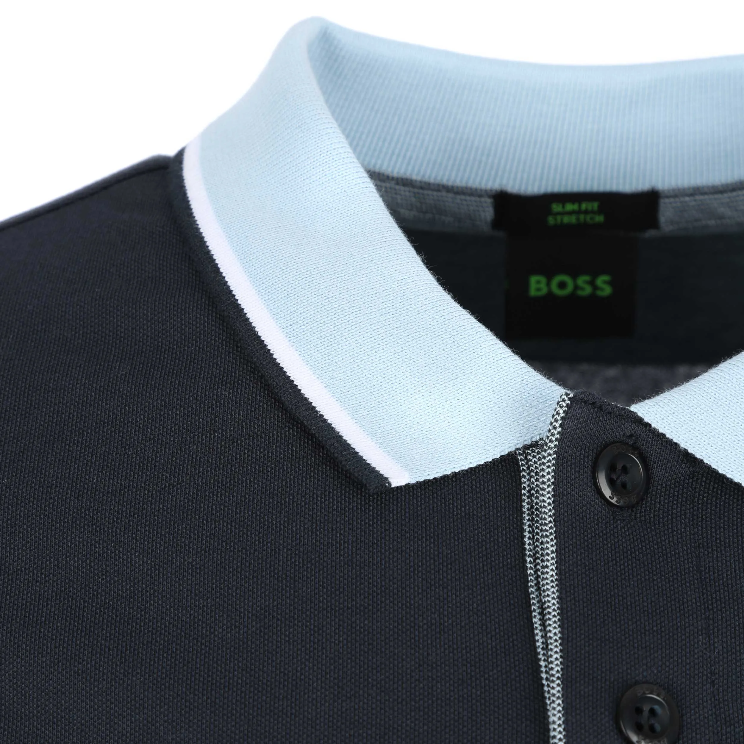 BOSS Paule Polo Shirt in Navy