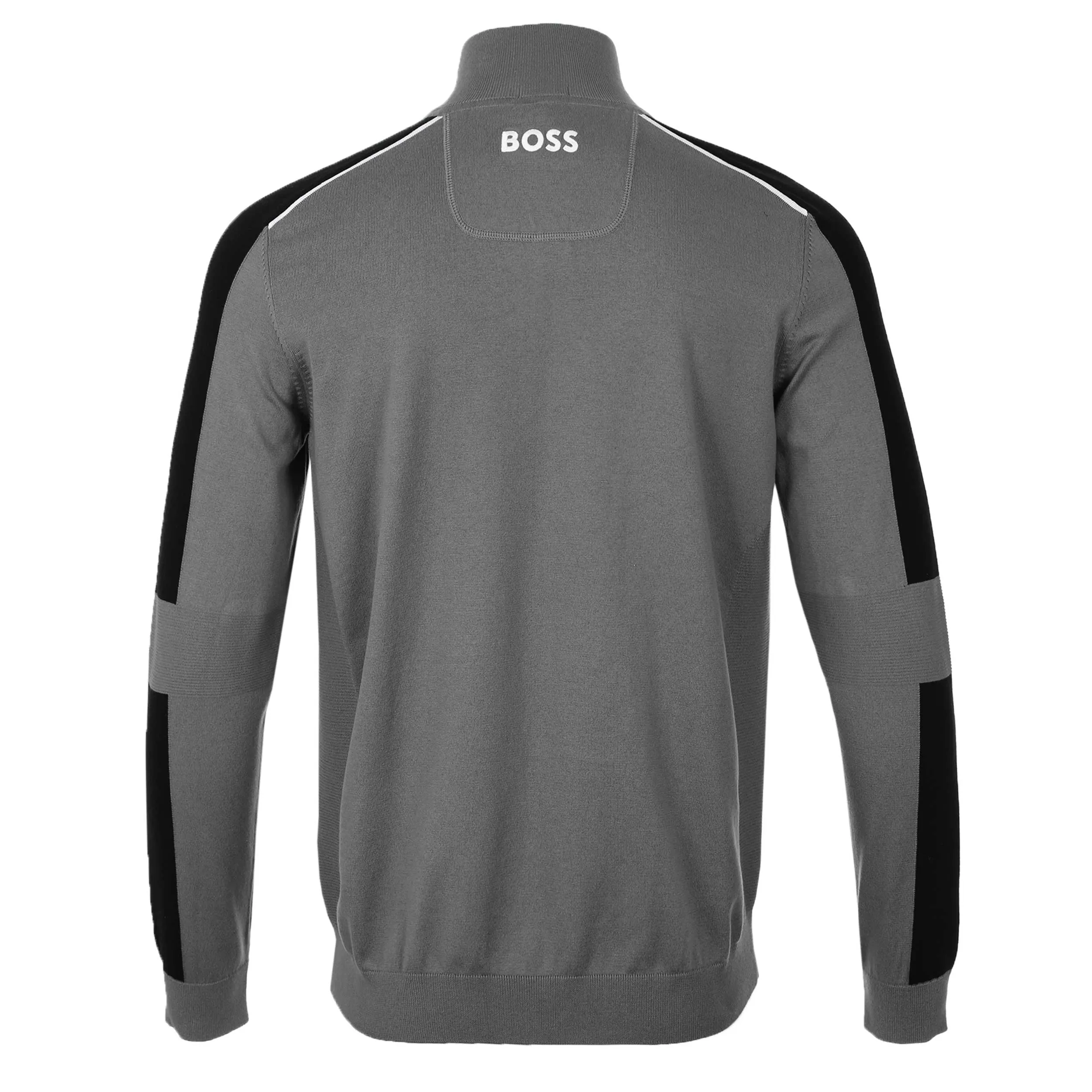 BOSS Zelchior X Knitwear in Medium Grey