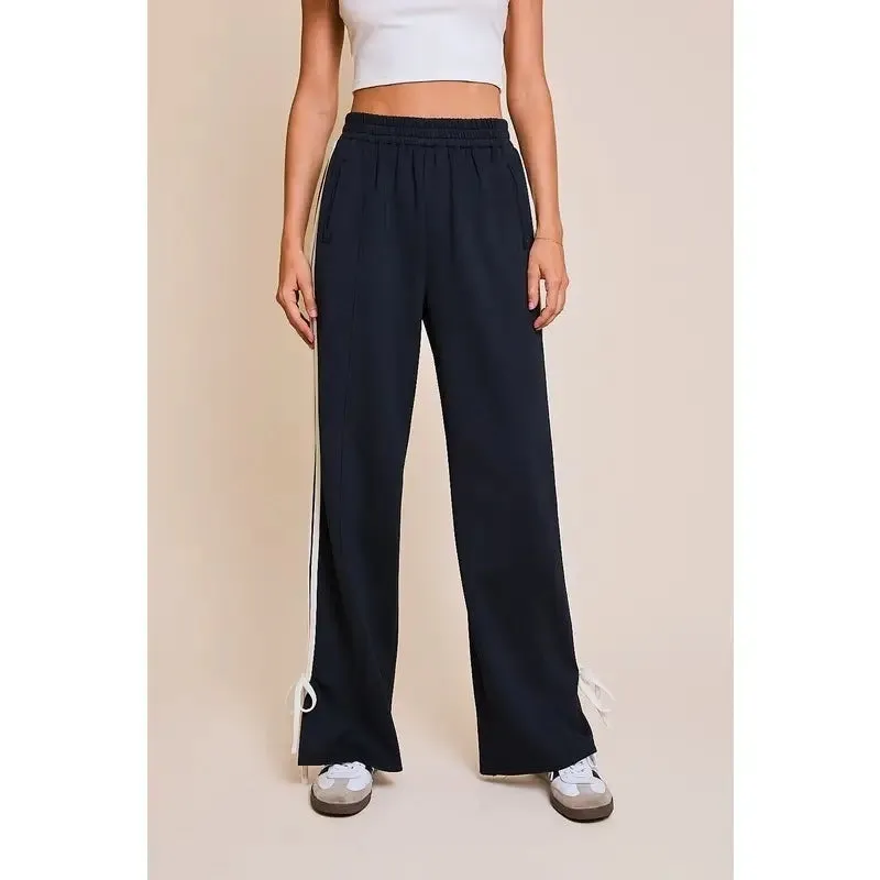 Bow Detail Track Pants