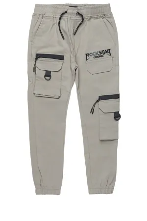 Boys Delling Grey Cargo Pants