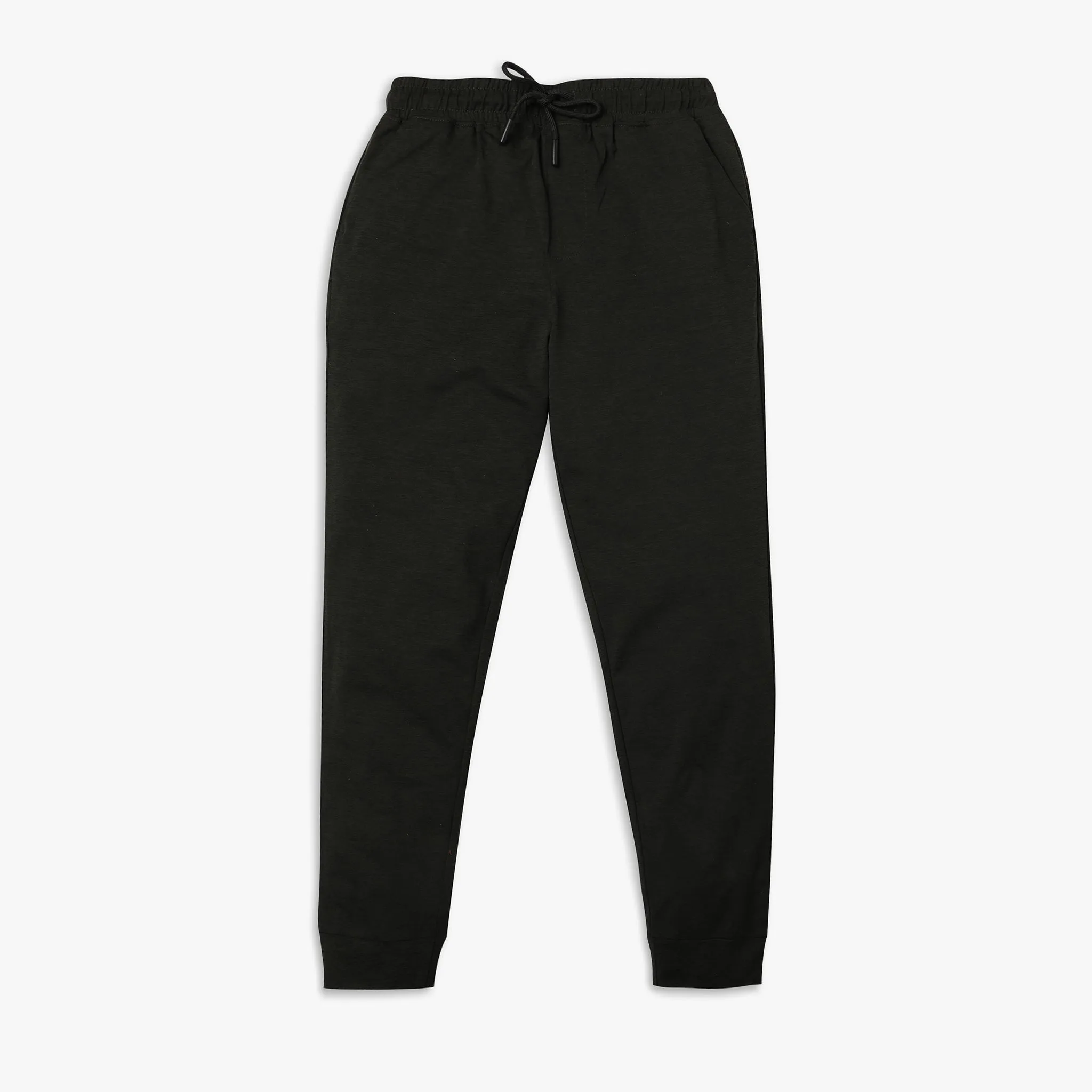 Boy's Regular Fit Solid Mid Rise Trackpants