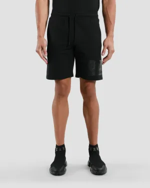 Brand Embossed Track Shorts