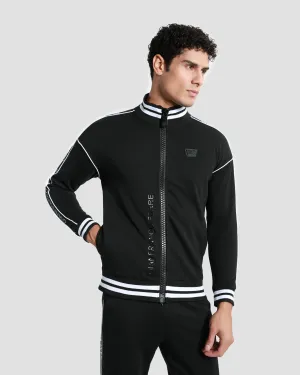 Brand Tapered Tracksuit Jacket