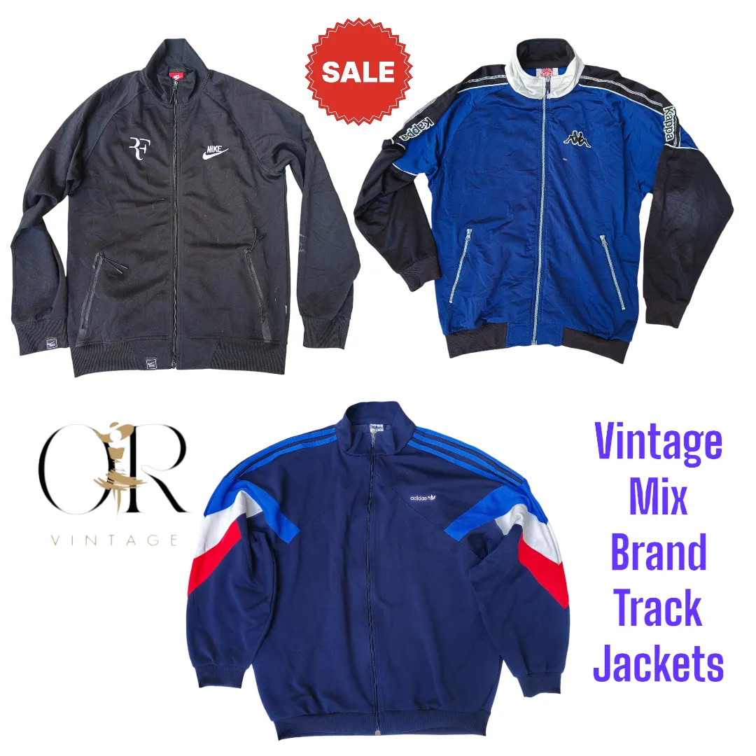 Branded Track Jackets – Sporty Style, Premium Quality 10-Pcs