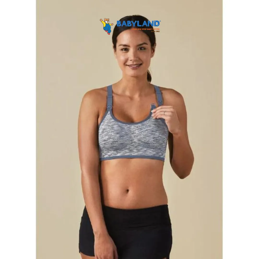 Bravado Body Silk Seamless Rhythm Nursing Bra - Moon River Spacedye